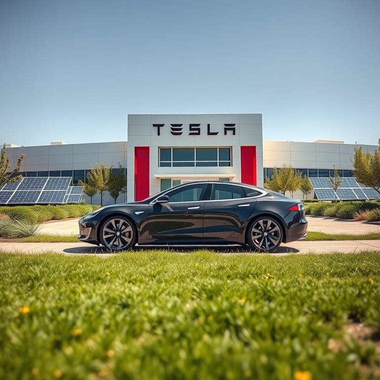 Tesla Logo Symbolizes Commitment to Innovation and Sustainable Automotive Solutions