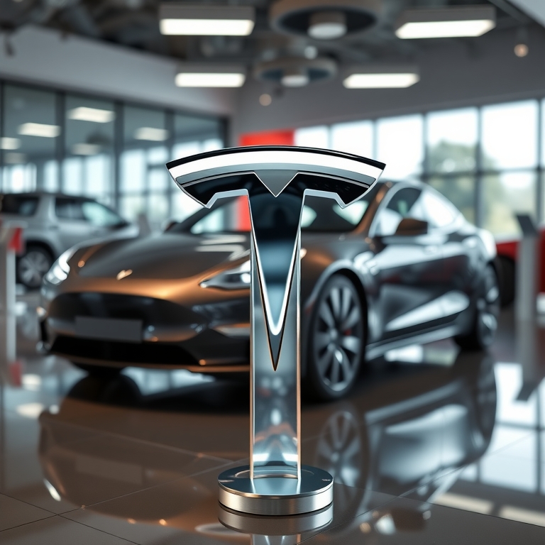 Tesla Logo Exemplifies Innovative Spirit and Forward-Thinking Vision