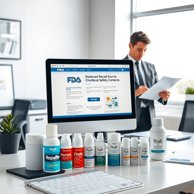 FDA Recalls Deodorant Brands Over Potentially Harmful Chemical Risks