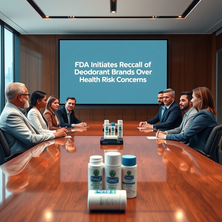 FDA Initiates Recall of Deodorant Brands Over Health Risk Concerns