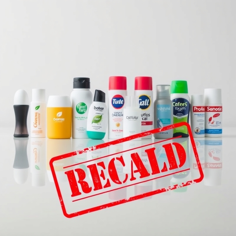 FDA Issues Recall on Deodorant Brands Over Potentially Harmful Substances