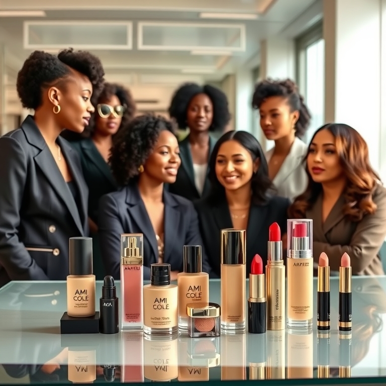 Ami Cole Champions Inclusivity with Premium Makeup for Melanin-Rich Skin