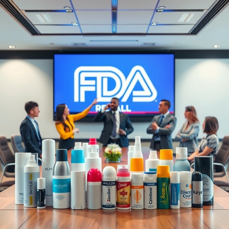 FDA Recalls Multiple Deodorant Brands Over Health Risk Concerns