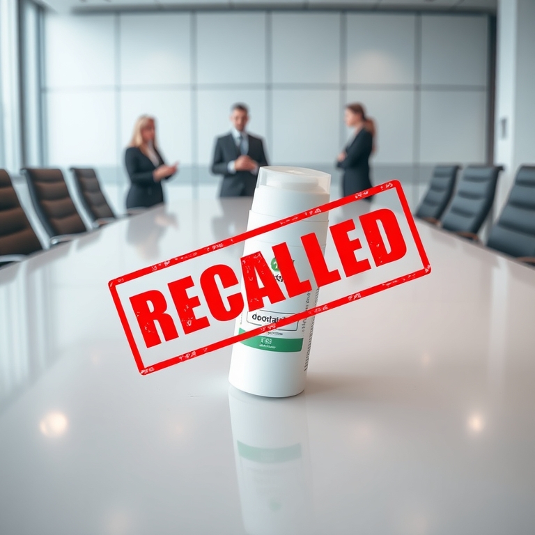 FDA Issues Recall on Popular Deodorant Due to Harmful Contaminants