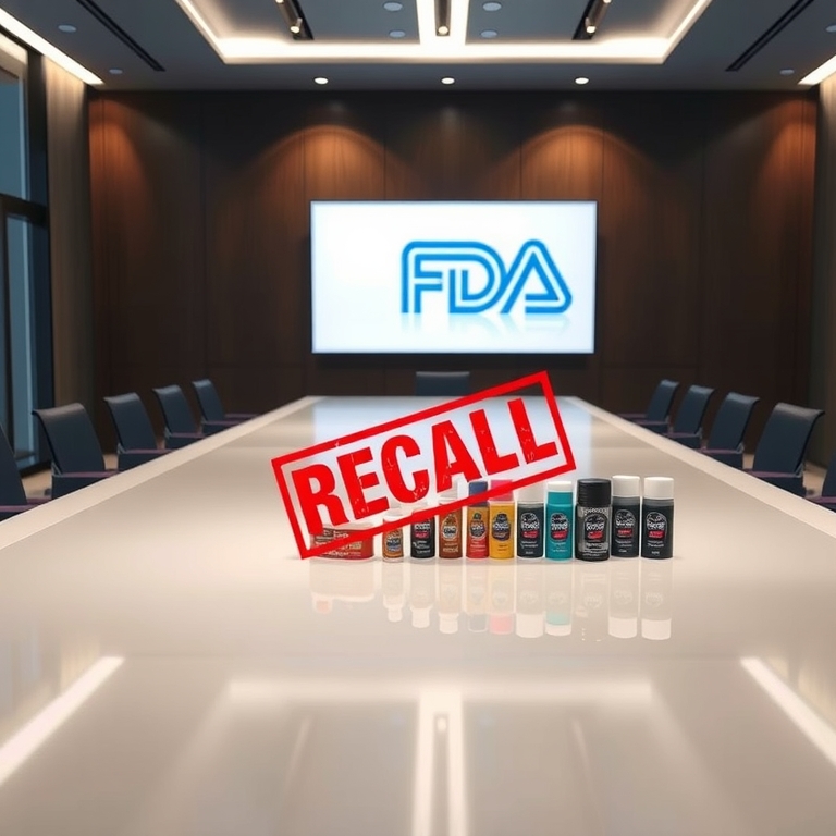 FDA Recalls Deodorants Over Health Risk Concerns