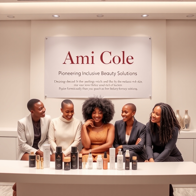 Ami Cole Innovates Beauty with Inclusive, Clean Formulations for Melanin-Rich Skin