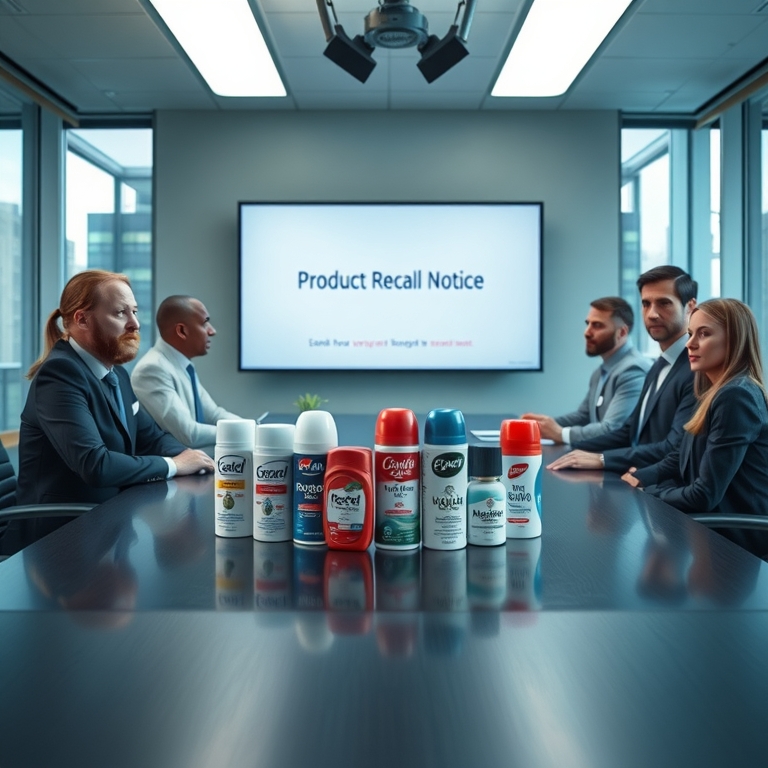 FDA Issues Urgent Recall on Deodorants Over Harmful Chemicals Concerns