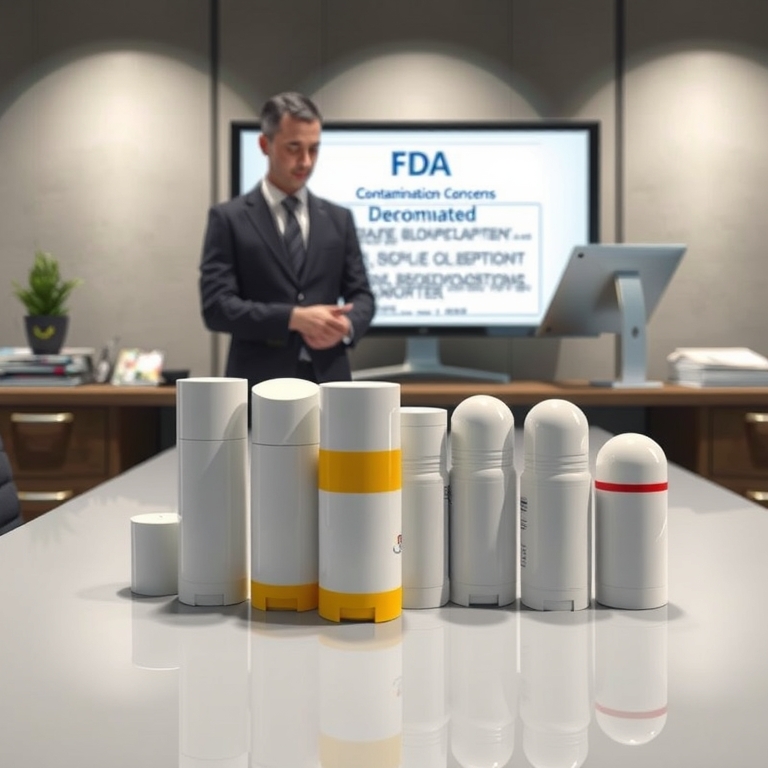 FDA Recalls Deodorant Brands Over Contamination Concerns, Consumers Urged to Act