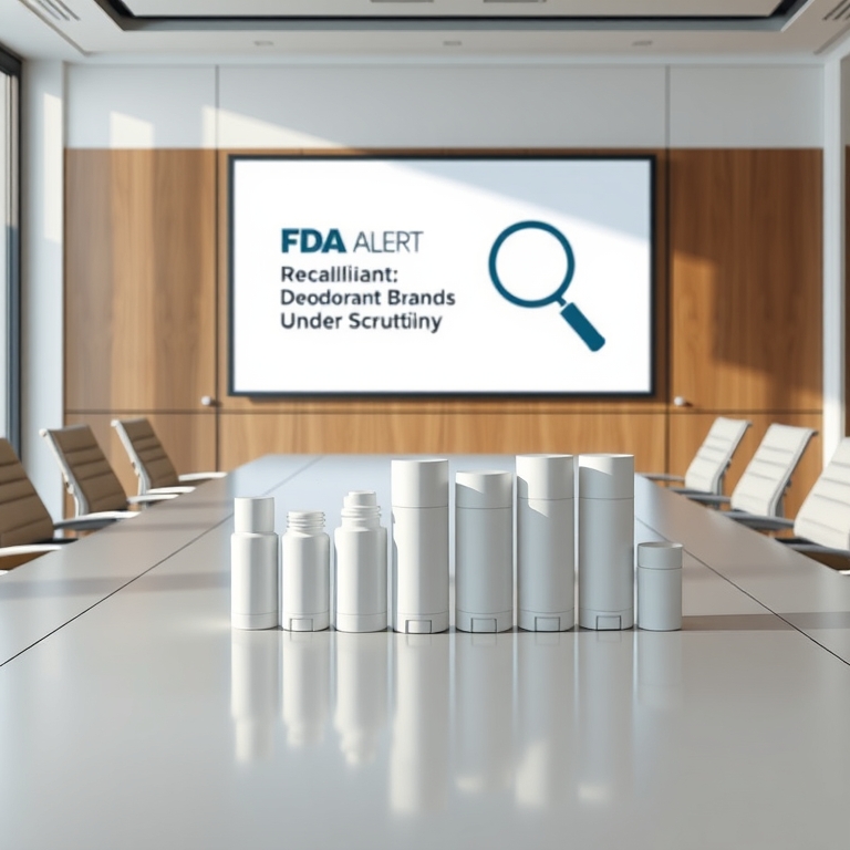 FDA Recalls Several Deodorant Brands Over Potential Contamination Concerns