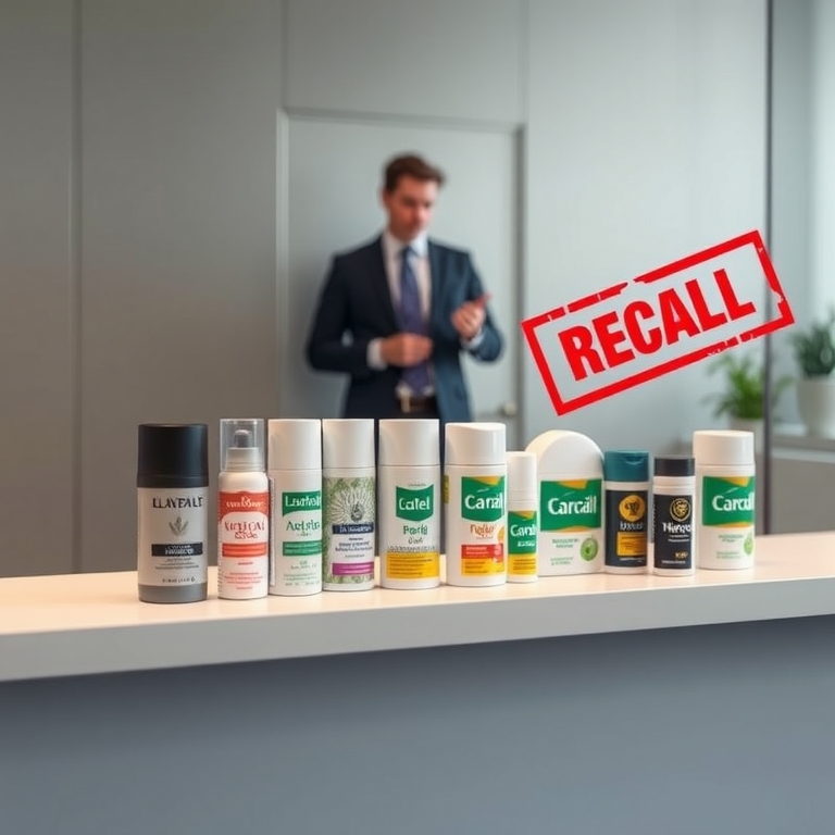 FDA Issues Recall on Deodorants Over Harmful Chemicals Concerns