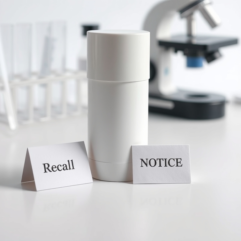 FDA Recalls Deodorant Brand Over Potentially Harmful Chemicals Detection